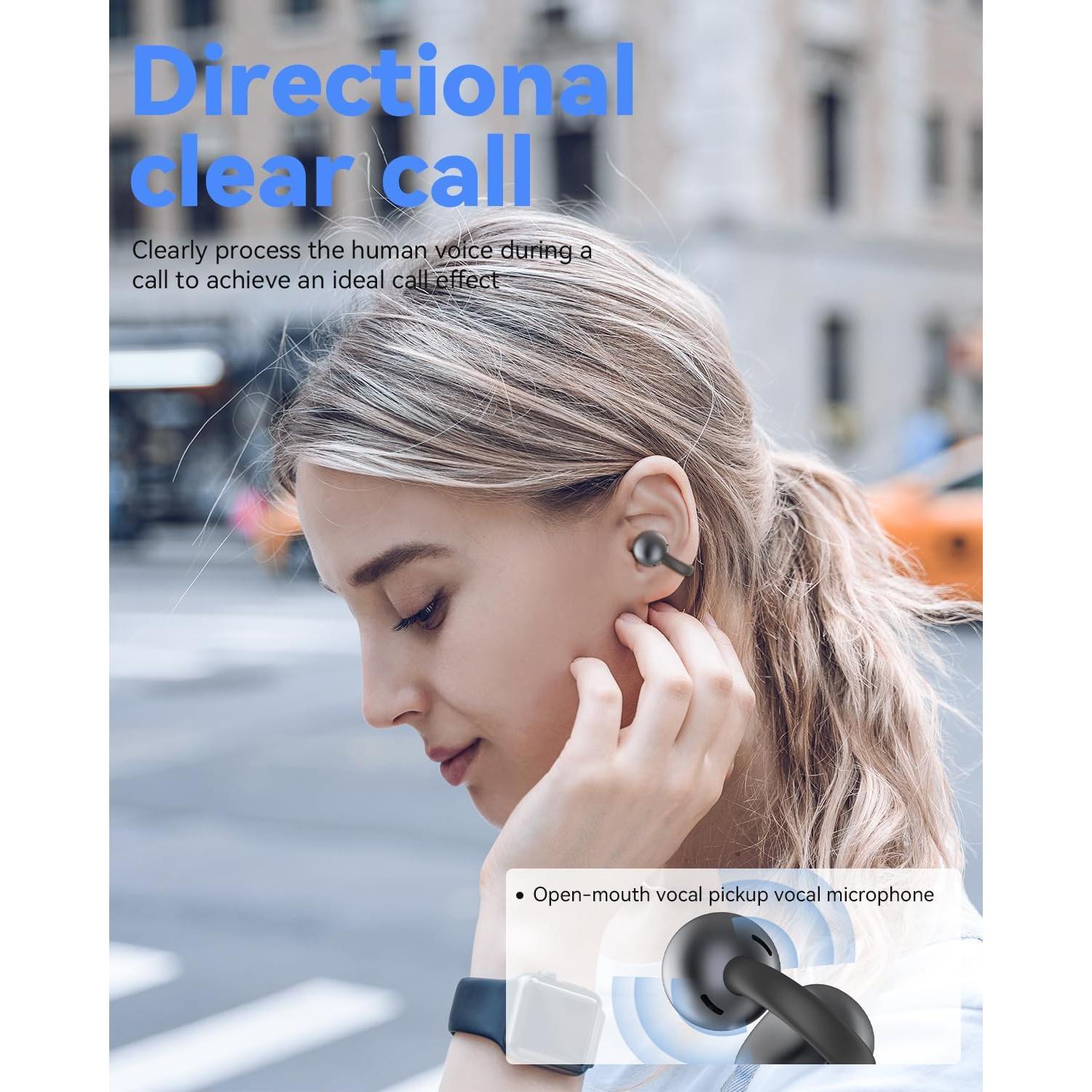 Auriculares Inalámbricos ANSTEN YJ79 - Bluetooth 5.4, 30H Batería