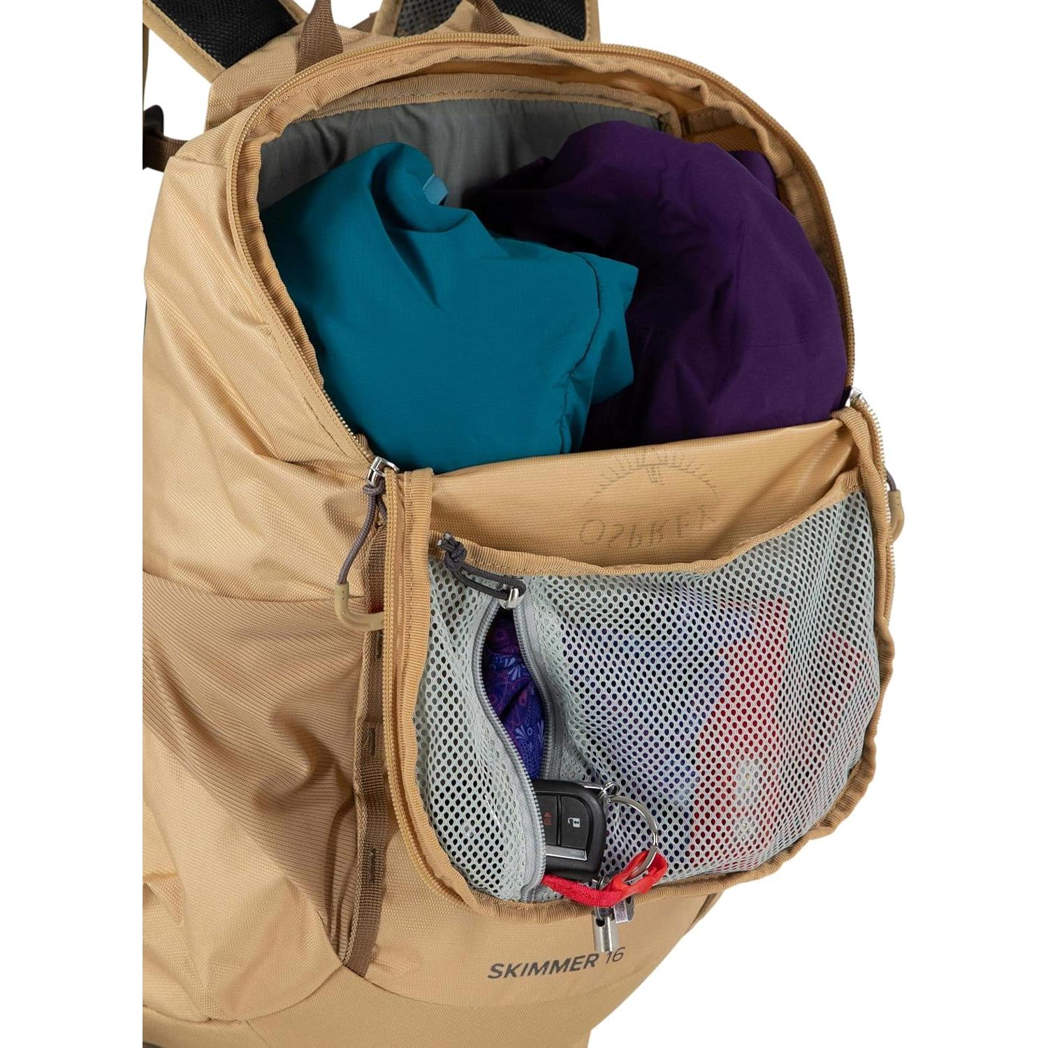 Mochila de Senderismo Osprey Skimmer 16L para Mujeres Marrón