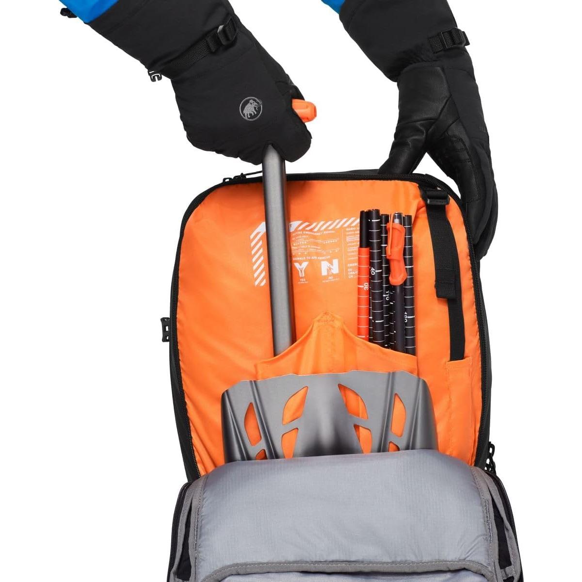 Mochila de Nieve Mammut Nirvana 35L Negra para Hombre