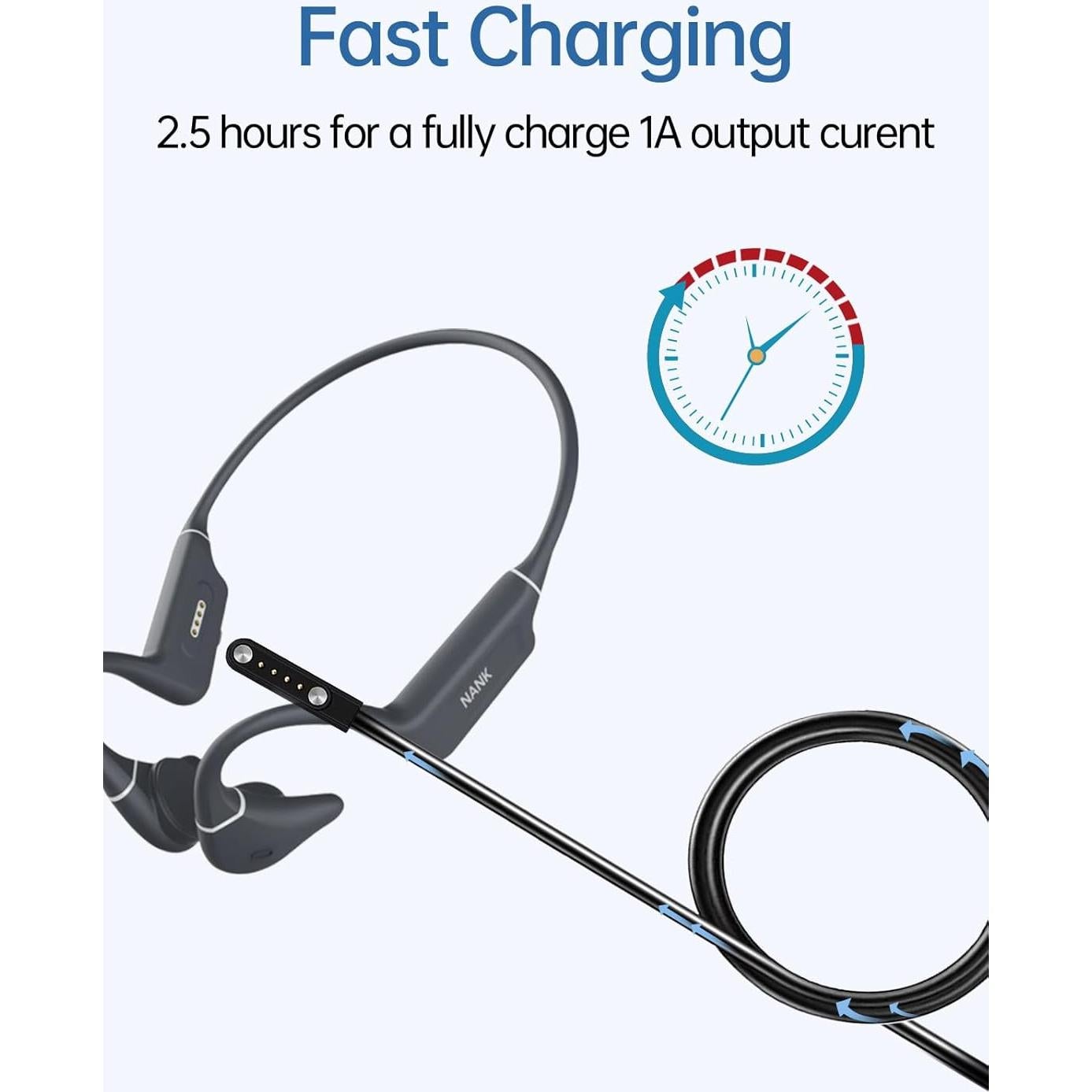 Cable de Carga Magnético USB NANK Runner Diver2 - Paquete de 2