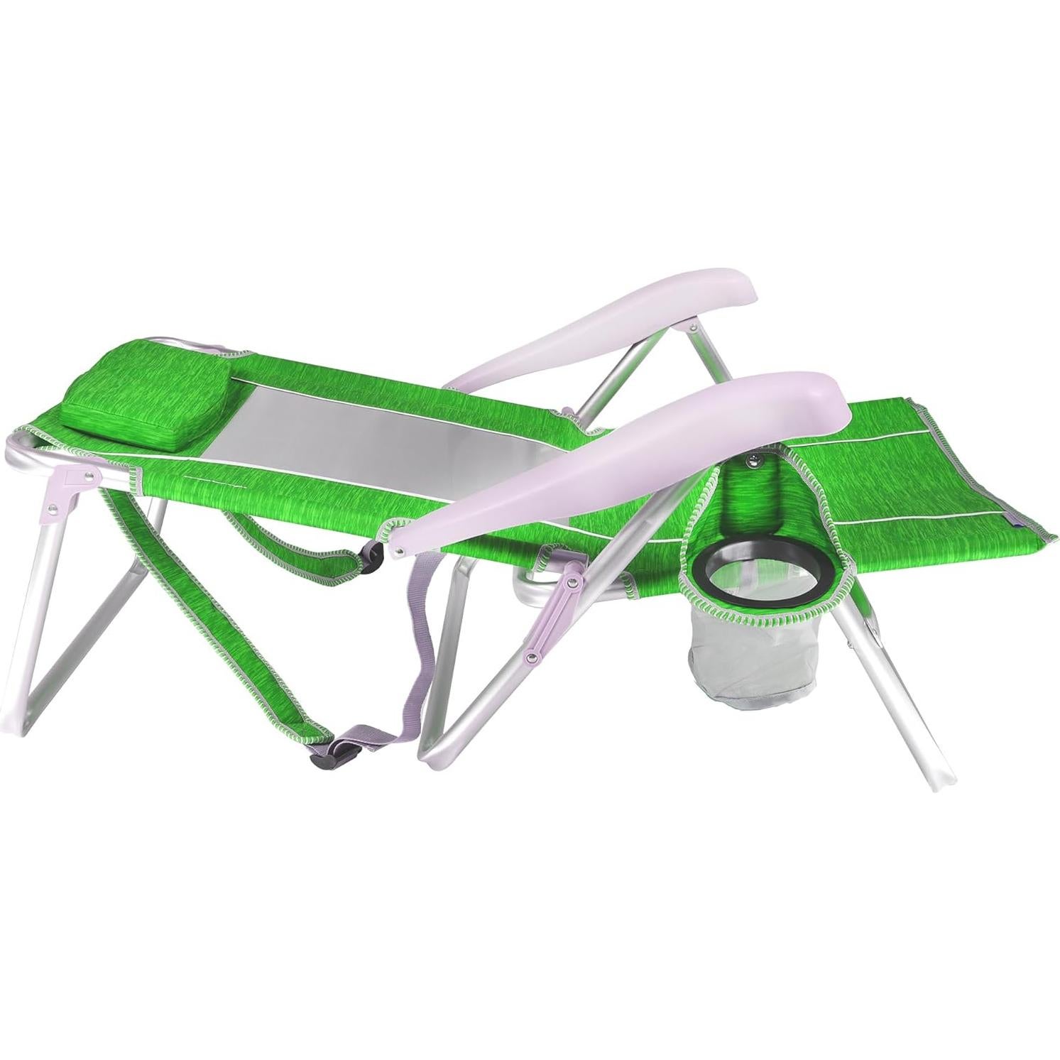 Silla de Playa Kijaro Brisa del Mar 7 Posiciones Verde Lima