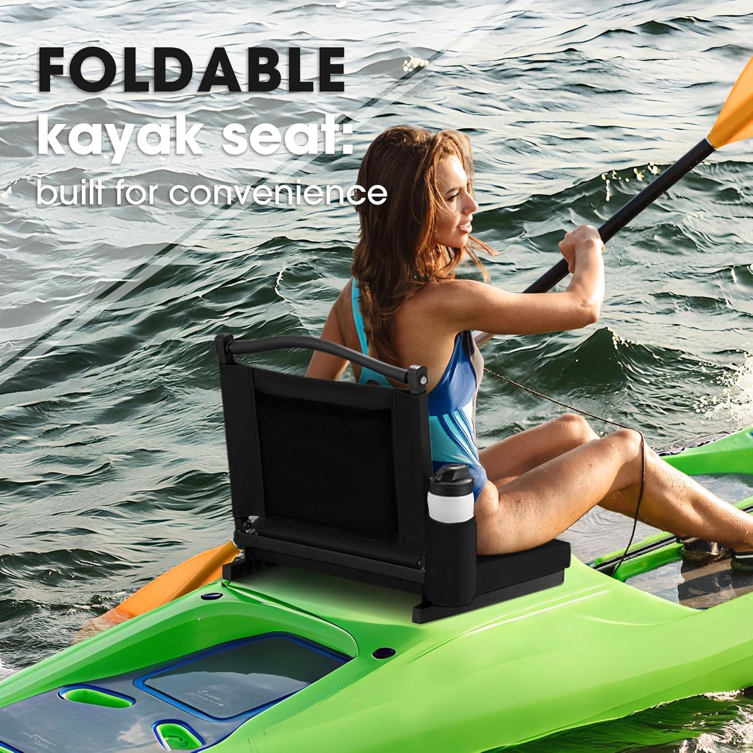 Asiento de Gradería Plegable Fragess con Respaldo y Cojín