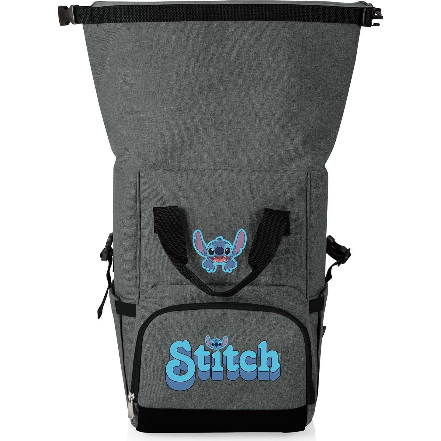 Mochila Térmica Roll-Top Disney Lilo & Stitch 42 latas Gris