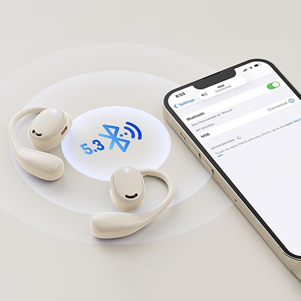 Auriculares Bluetooth ABCDONG M56 Inalámbricos 30h Batería