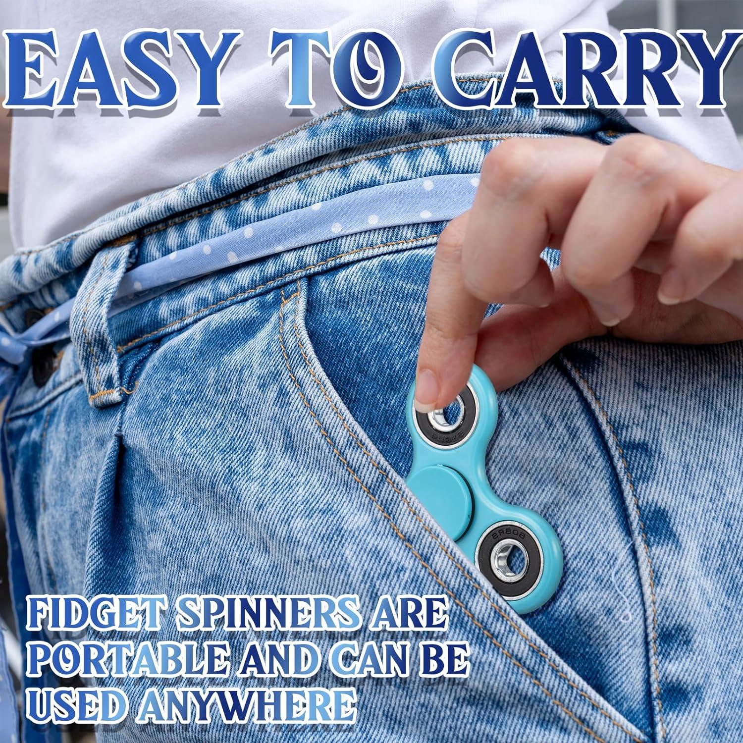 Set de 6 Spinners Antiestrés Silipull - Alivio de Ansiedad