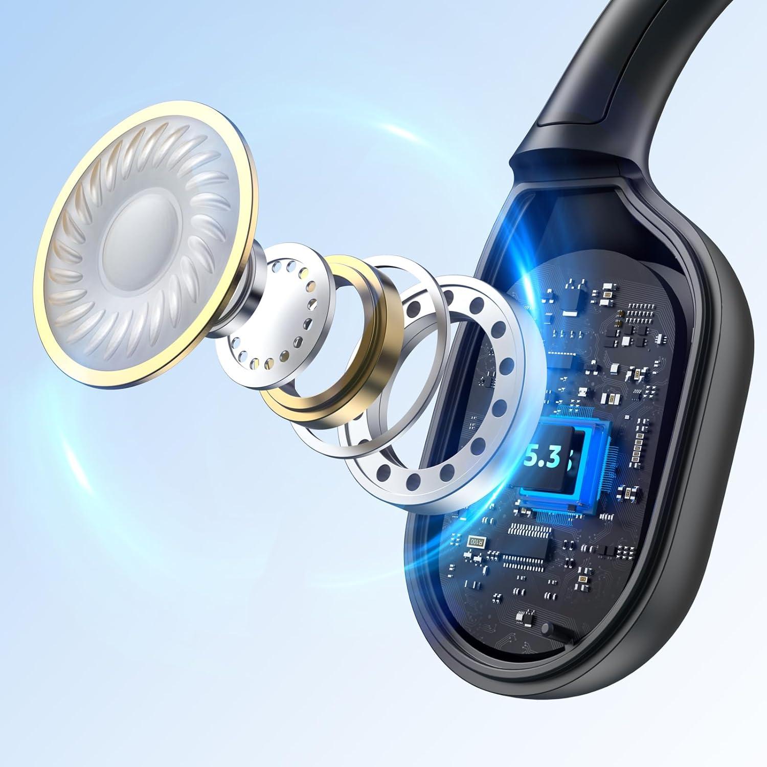 Auriculares de Conducción Ósea PENAOVER B51SPRO 64GB Bluetooth 5.3