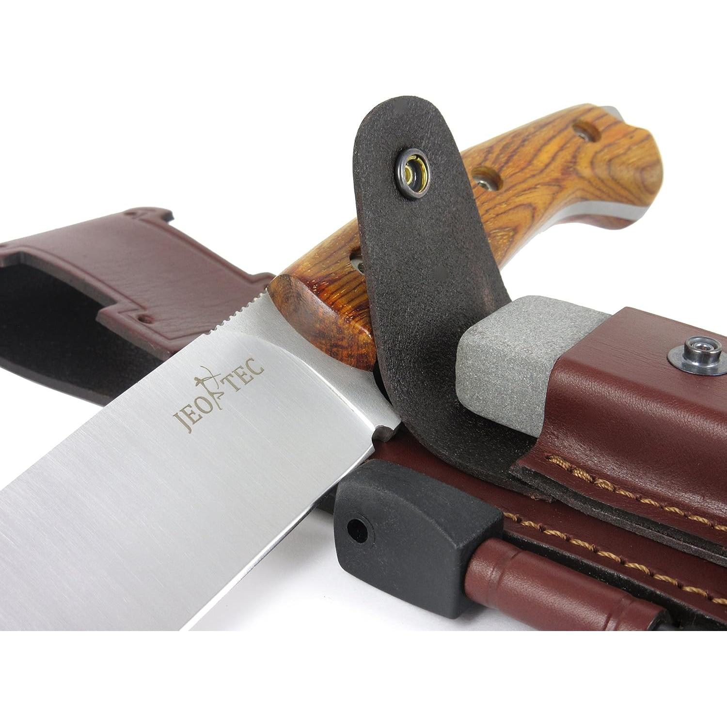 Cuchillo Bowie JEO-TEC N°37 Full Tang Cocobolo 12"