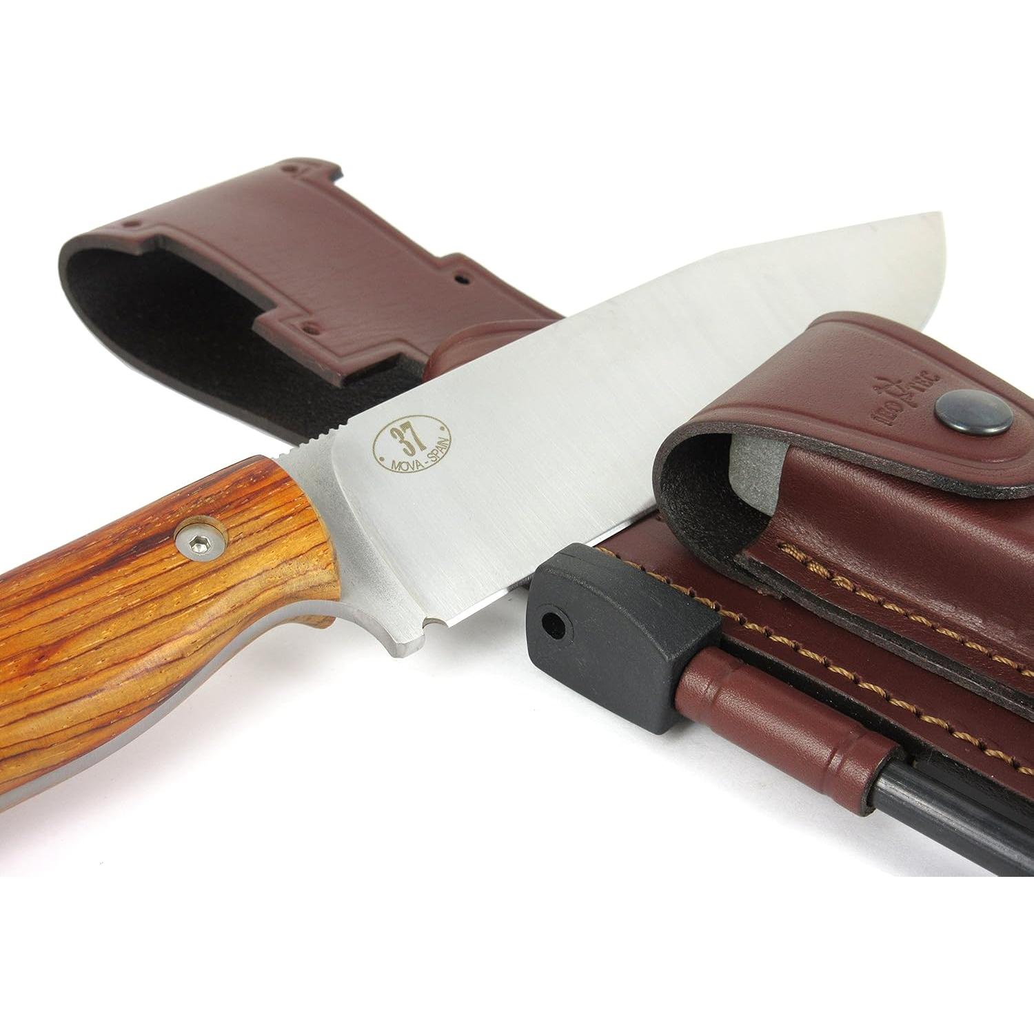 Cuchillo Bowie JEO-TEC N°37 Full Tang Cocobolo 12"