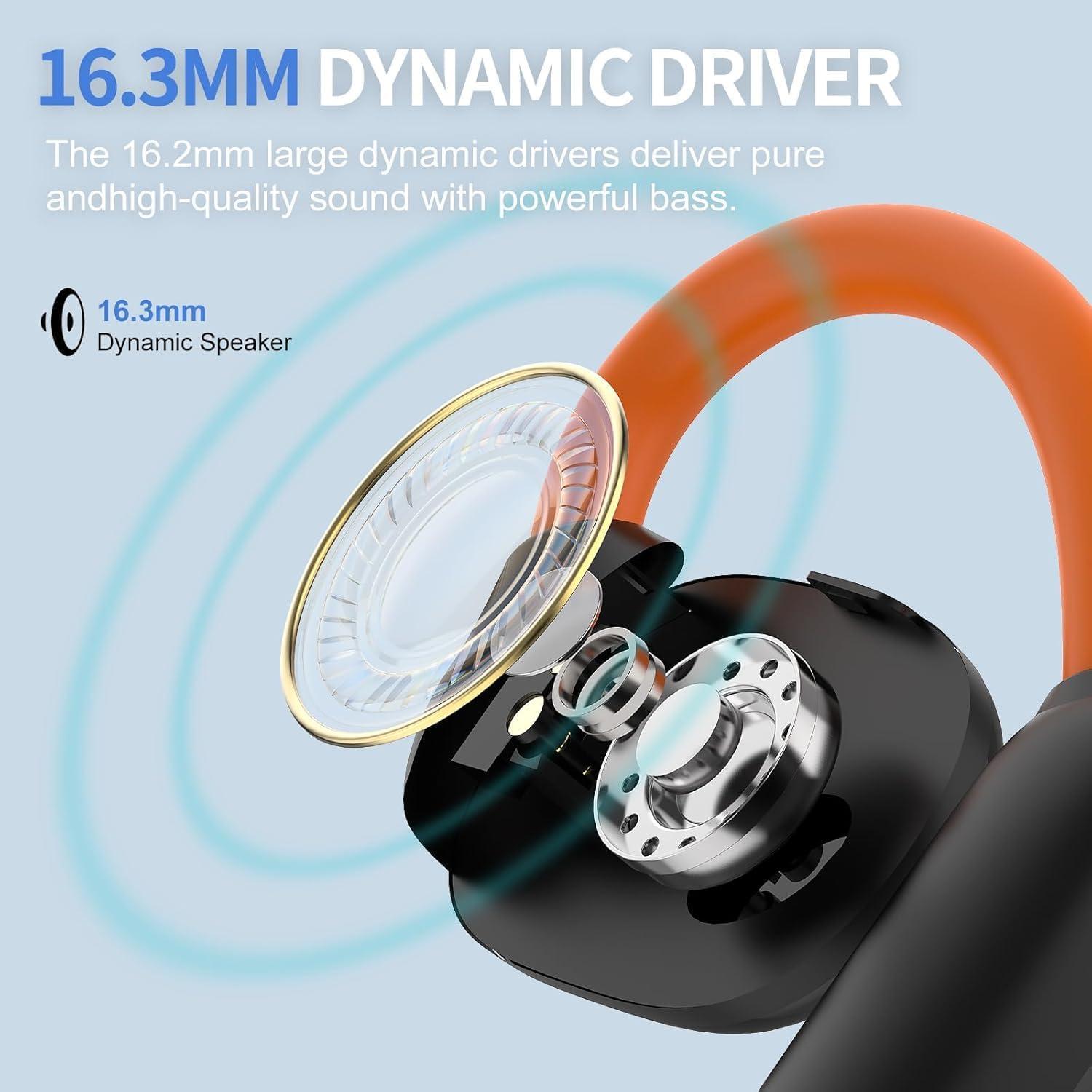 Auriculares Inalámbricos MIGOUFIT D-72 con Bluetooth 5.4