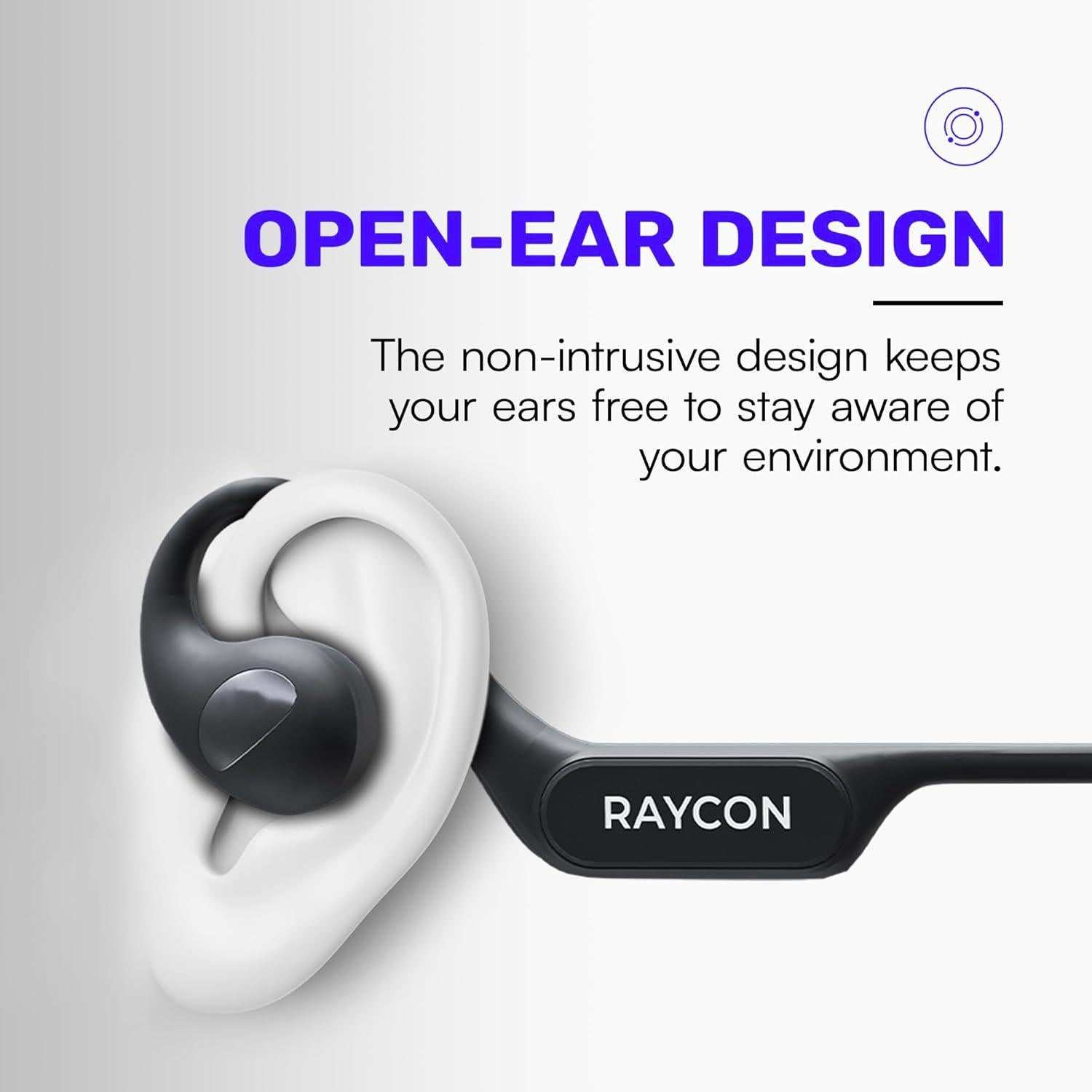 Auriculares Inalámbricos Raycon RBO841 - Sonido Inmersivo 12h Batería