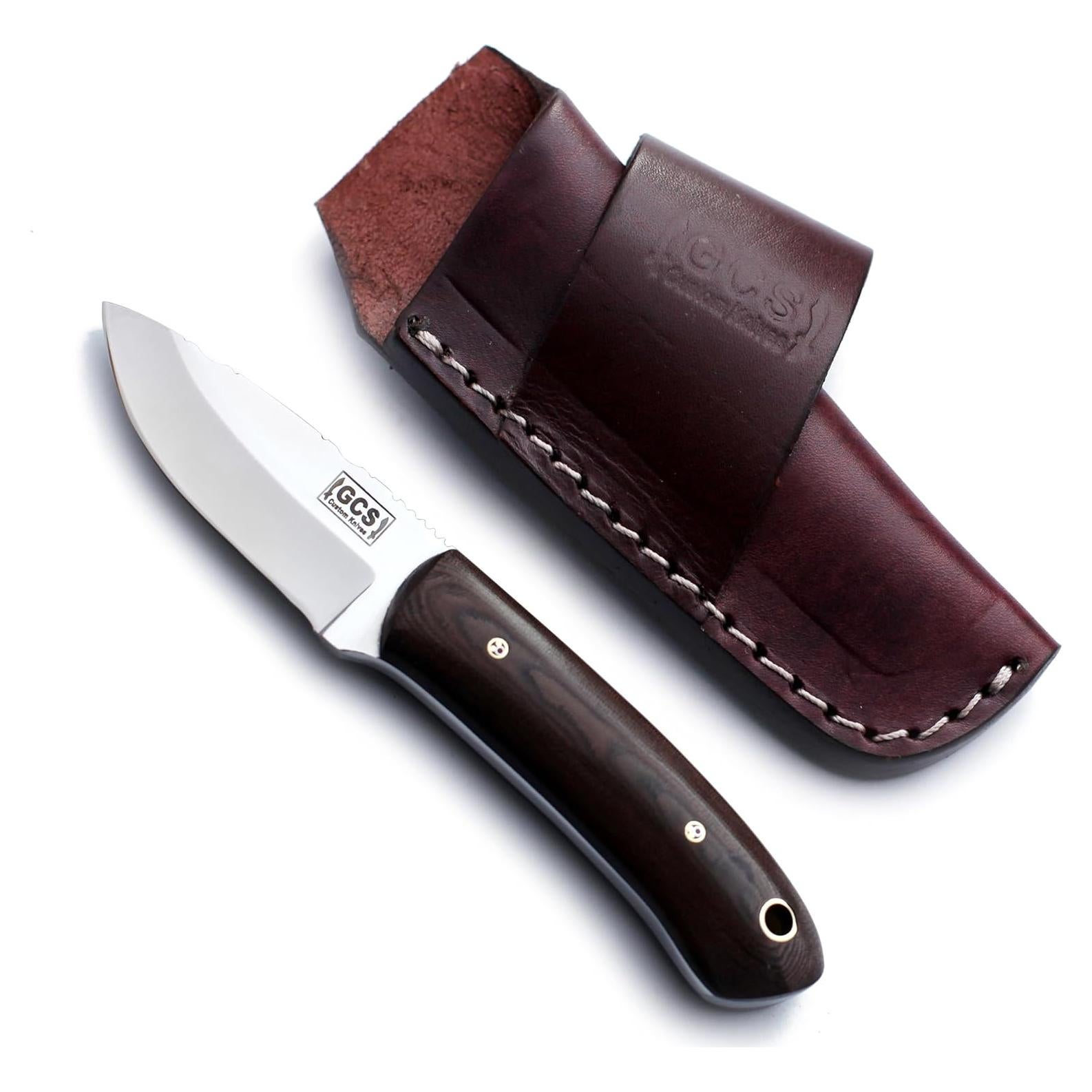 Cuchillo de Supervivencia GCS 264 de Acero D2 Hecho a Mano