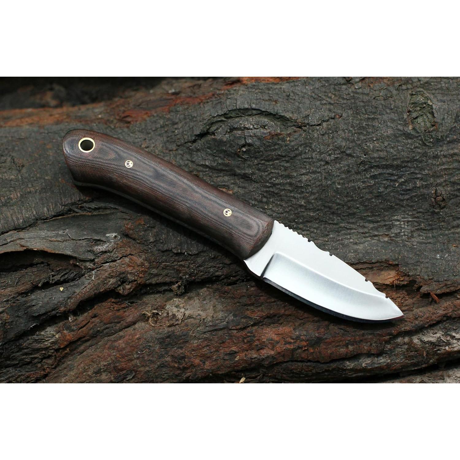 Cuchillo de Supervivencia GCS 264 de Acero D2 Hecho a Mano