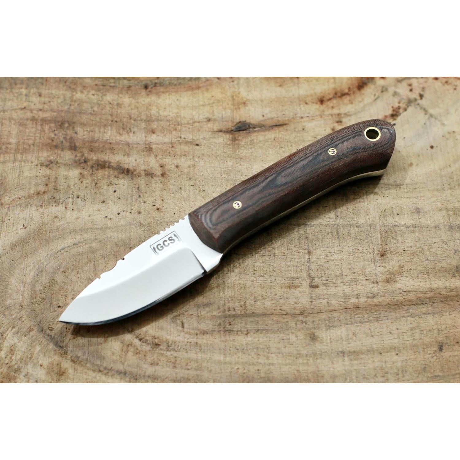 Cuchillo de Supervivencia GCS 264 de Acero D2 Hecho a Mano