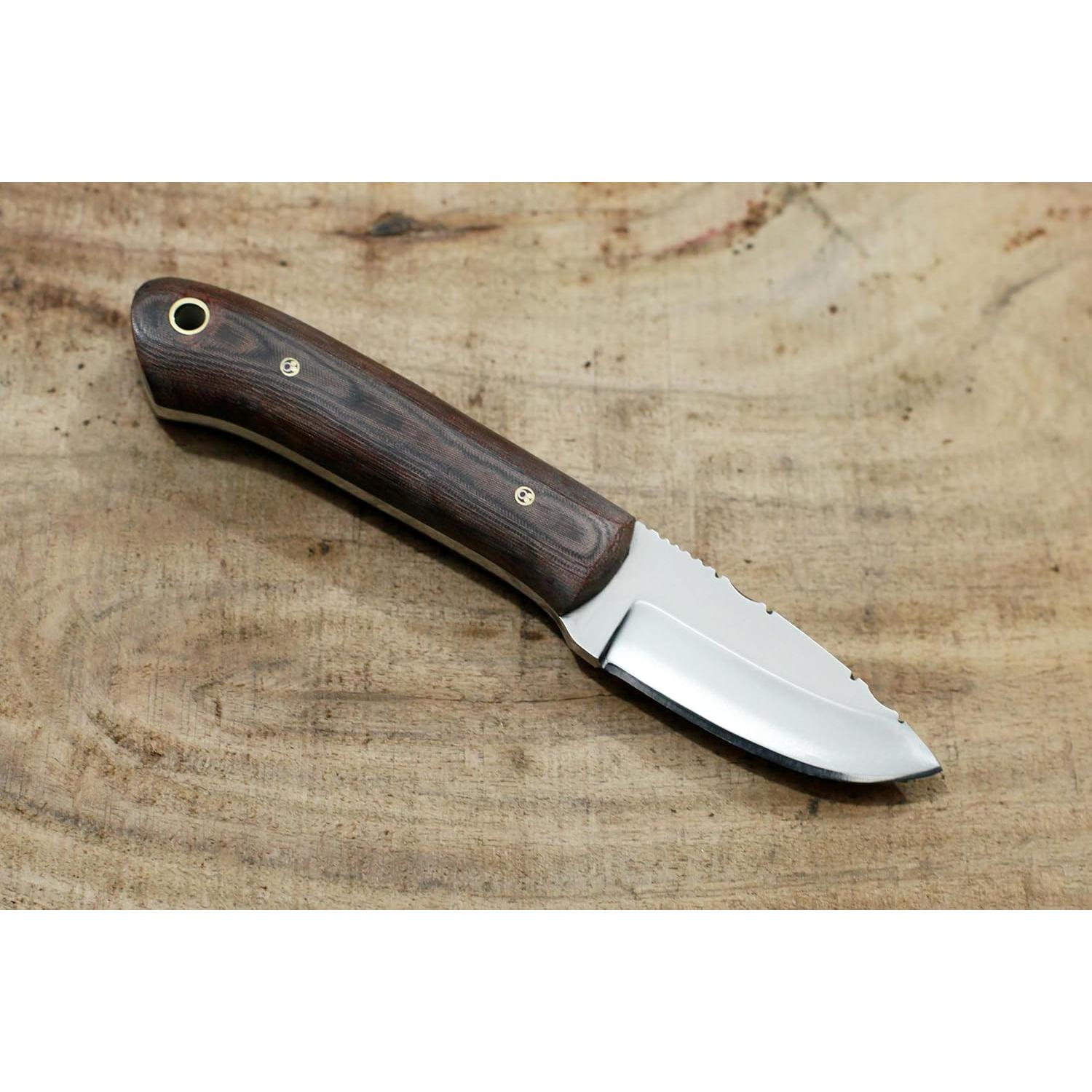 Cuchillo de Supervivencia GCS 264 de Acero D2 Hecho a Mano