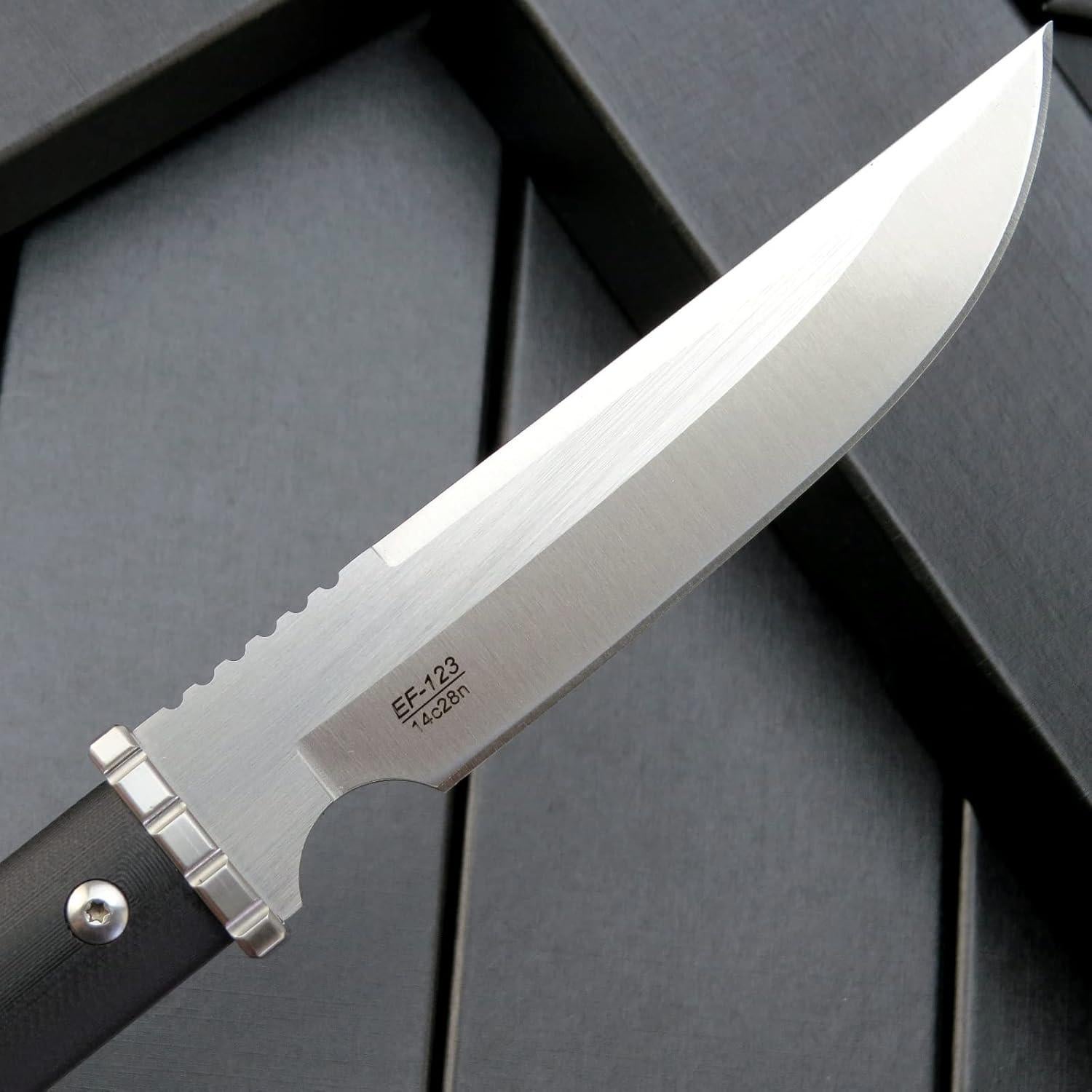 Cuchillo Fijo Eafengrow EF123 Acero 14c28n Mango G10 14.7 cm