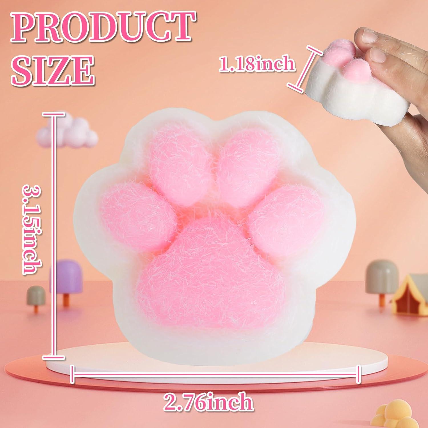 Squishy de Pata de Gato Kawaii 7.1 cm - Juguete Antiestrés