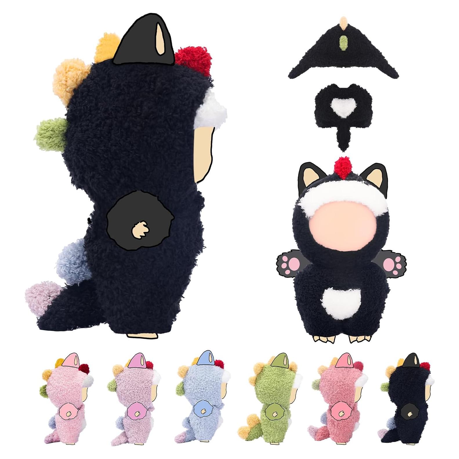 Conjunto de Ropa para Muñecas 17 cm Dino VVQUI - Negro