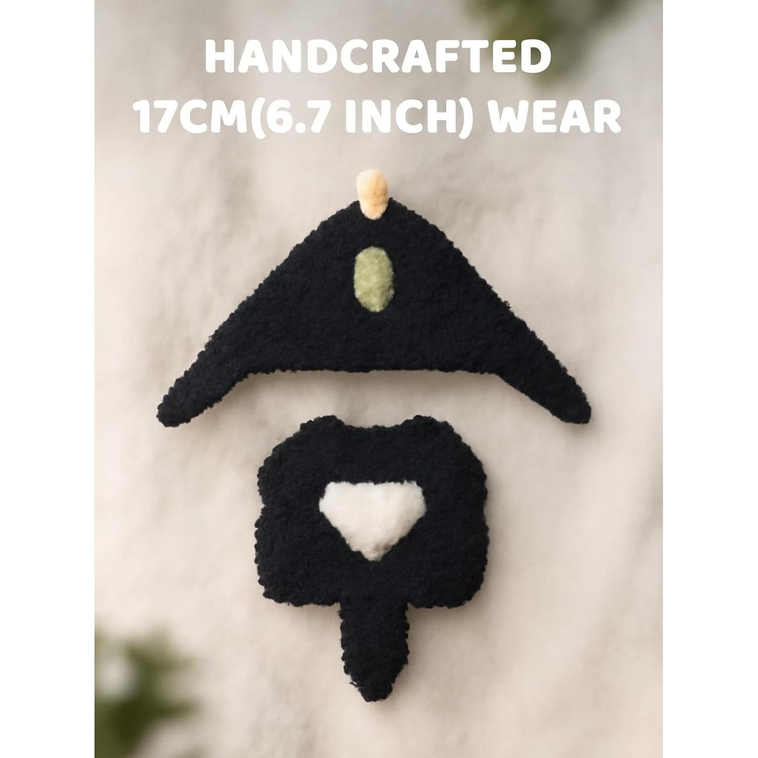 Conjunto de Ropa para Muñecas 17 cm Dino VVQUI - Negro