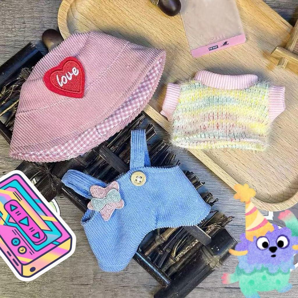 Conjunto de Ropa para Muñecas de 17cm TABKER - 3 Piezas