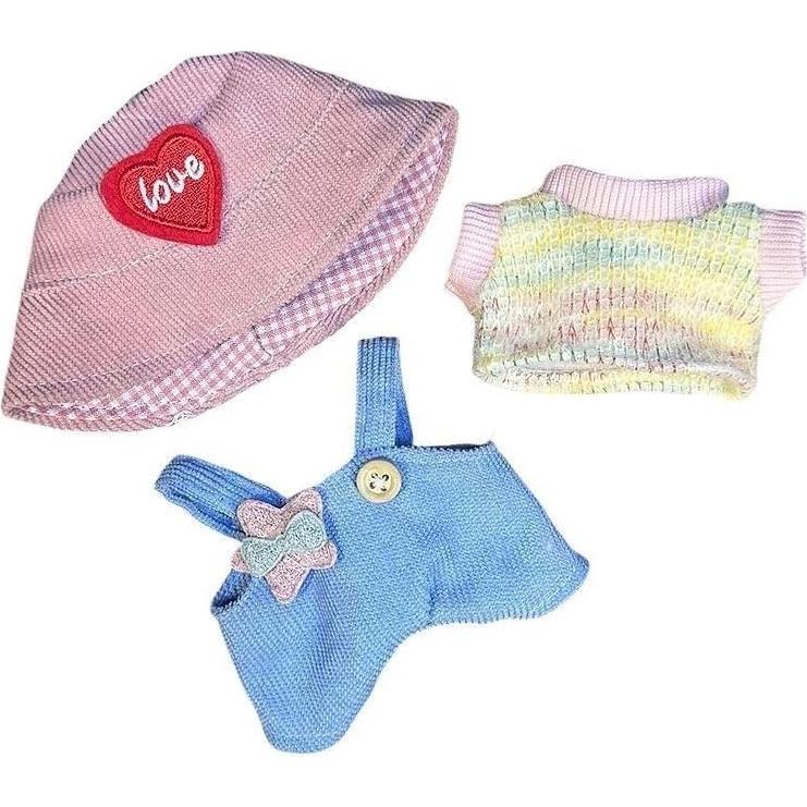 Conjunto de Ropa para Muñecas de 17cm TABKER - 3 Piezas