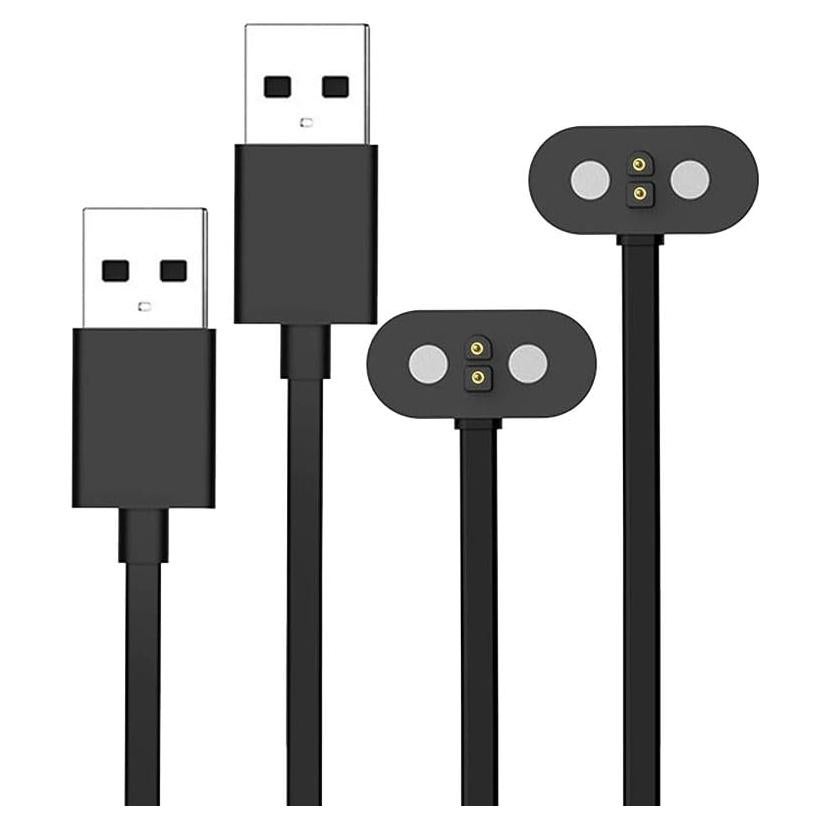 Paquete de 2 Cables de Carga Magnéticos Xinya 60 cm para Auriculares