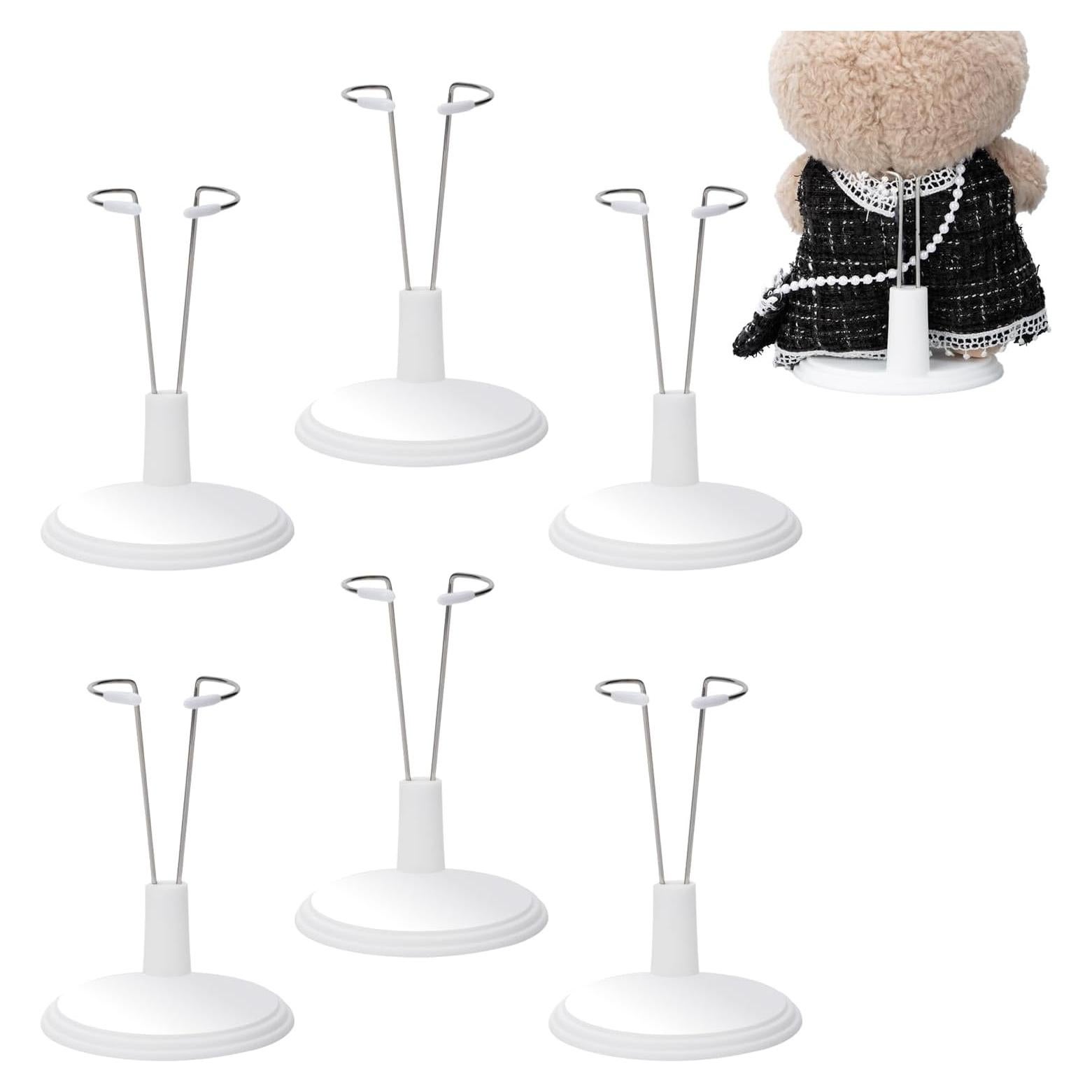 Paquete de 6 Soportes Ajustables para Muñecas Labubu 17.3 cm