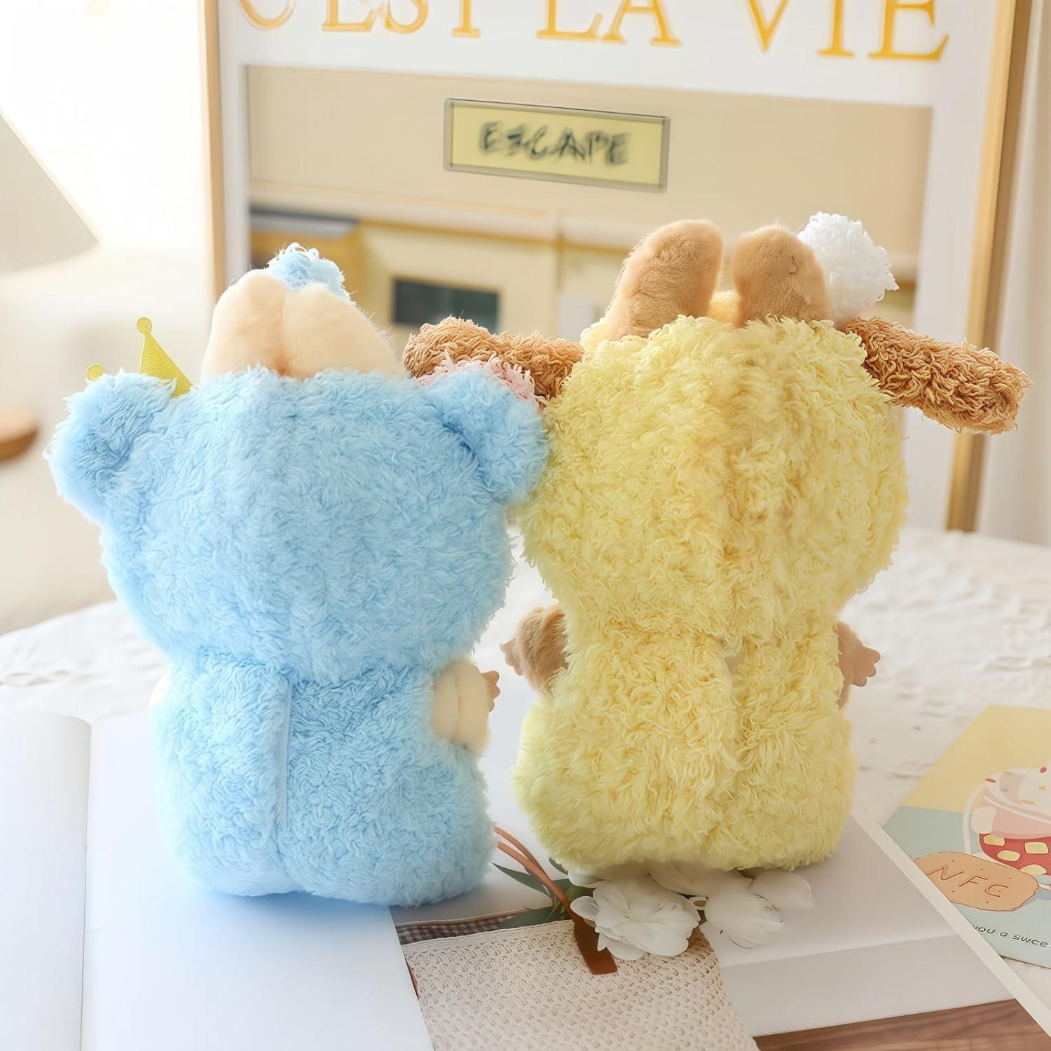 Conjunto de Ropa para Muñecas 17cm Xinbalove Elefante Azul