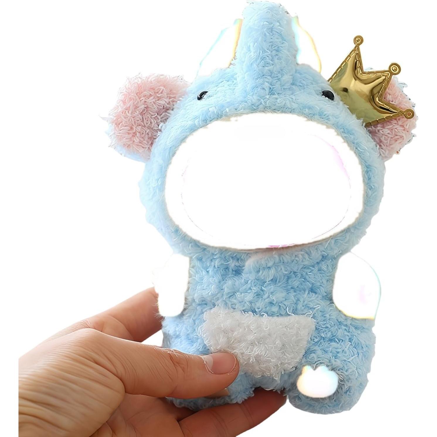 Conjunto de Ropa para Muñecas 17cm Xinbalove Elefante Azul