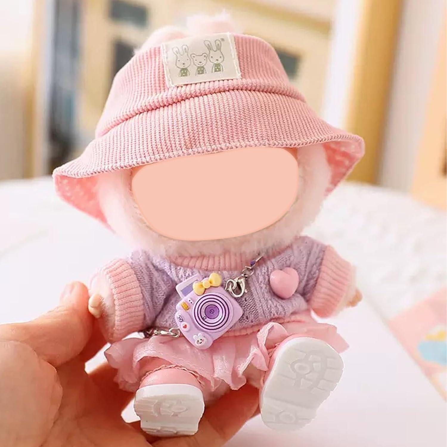 Conjunto de Ropa para Muñecas Jellatante 15-17 cm 5 Piezas Rosa