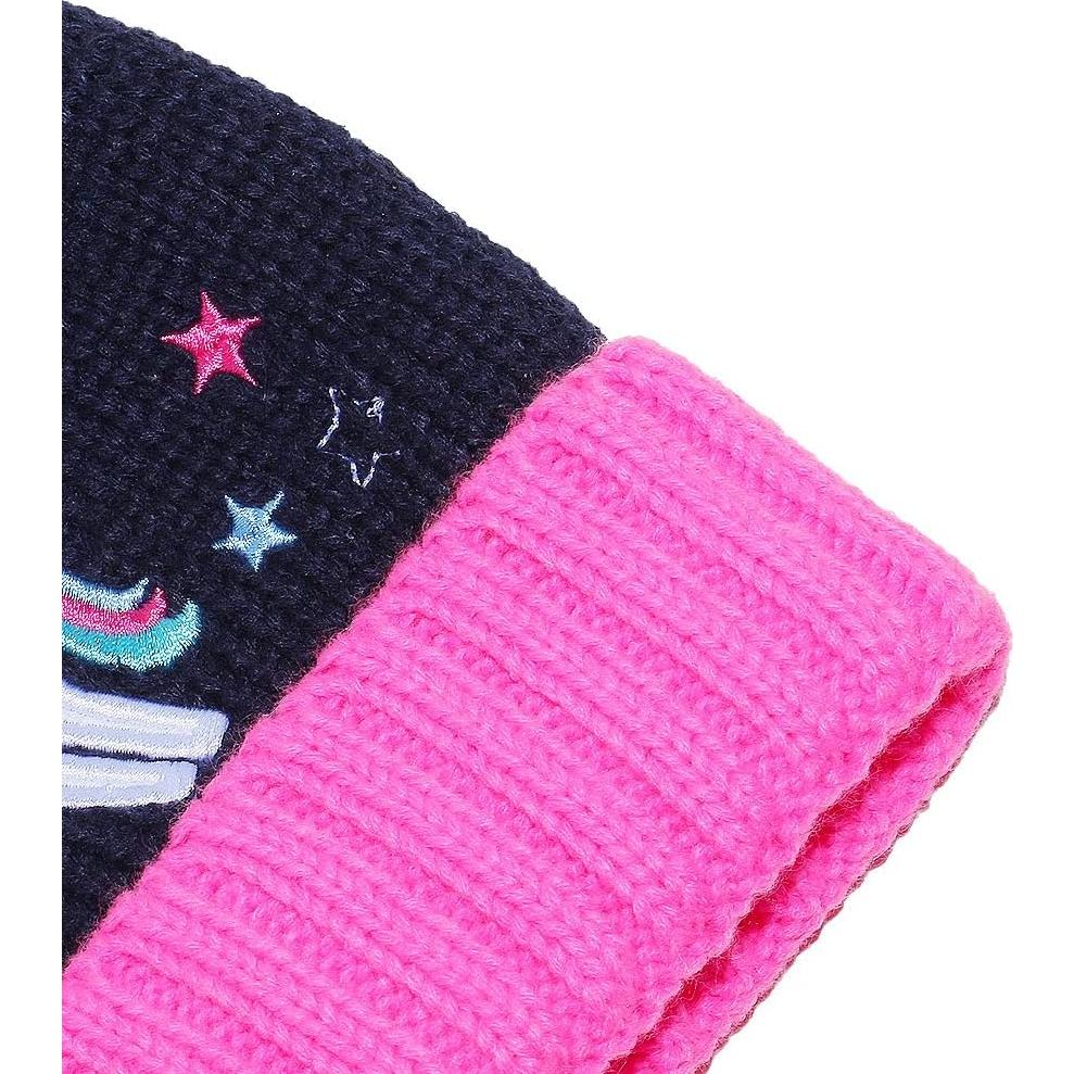 Gorro de Invierno Unicornio Brillante para Niñas 2-8 Años