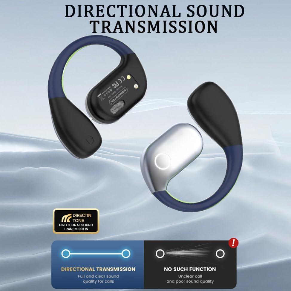 Auriculares Inalámbricos MOCANIO M82 Conducción Ósea Bluetooth 5.4