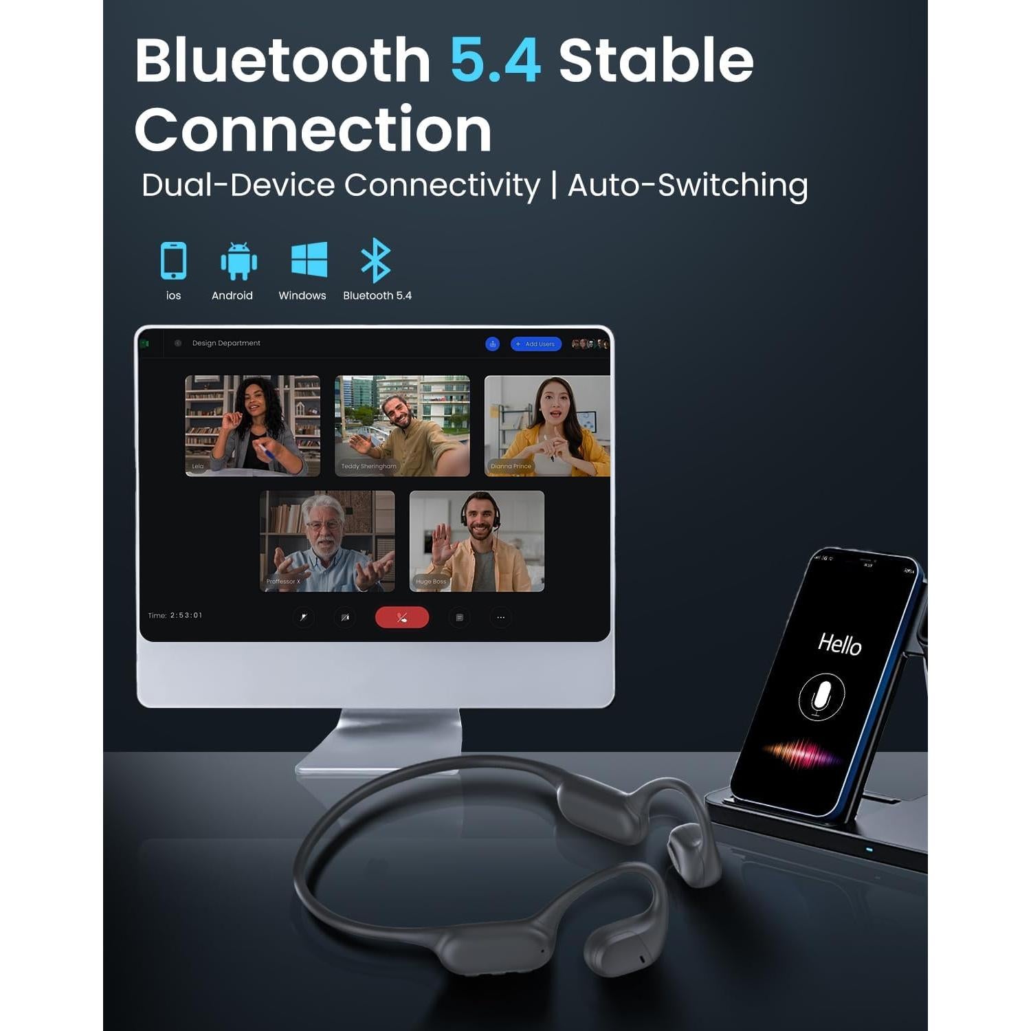 Auriculares Inalámbricos HIFI WALKER T10 Fit 32GB Bluetooth 5.4