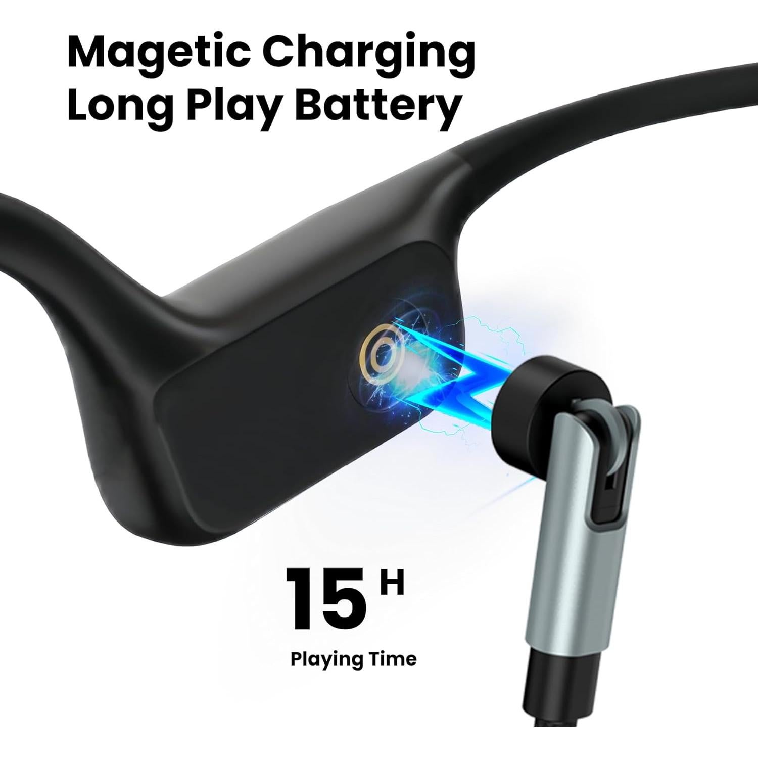 Auriculares Bluetooth Swimaudios SWIM W22 IP68 32GB Conducción Ósea