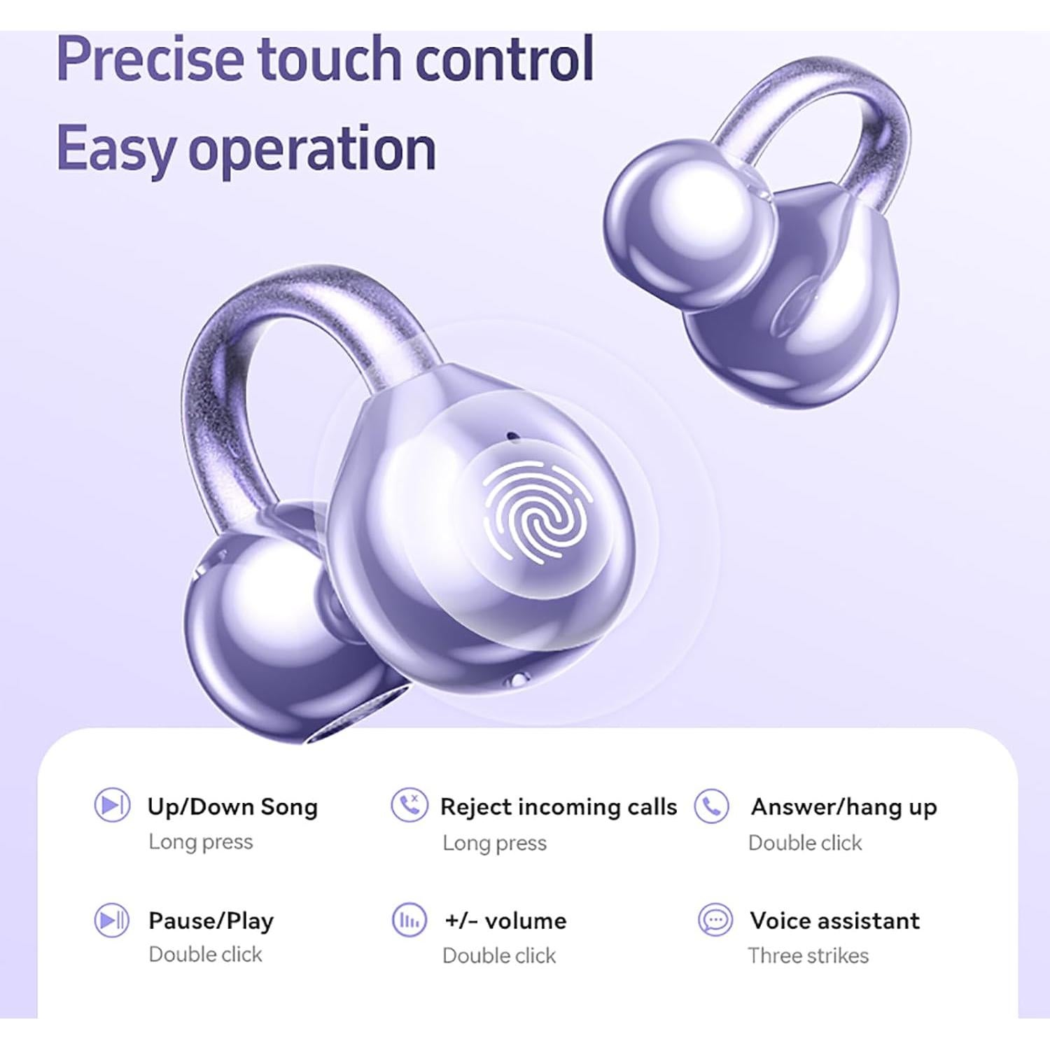 Auriculares Inalámbricos QJF-004 Bluetooth 5.4 Impermeables