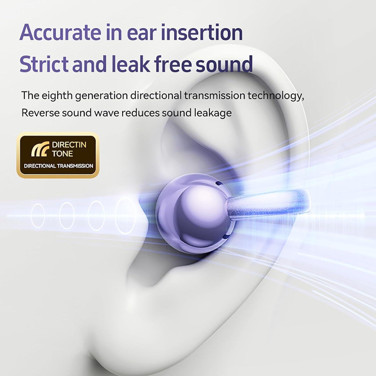 Auriculares Inalámbricos QJF-004 Bluetooth 5.4 Impermeables