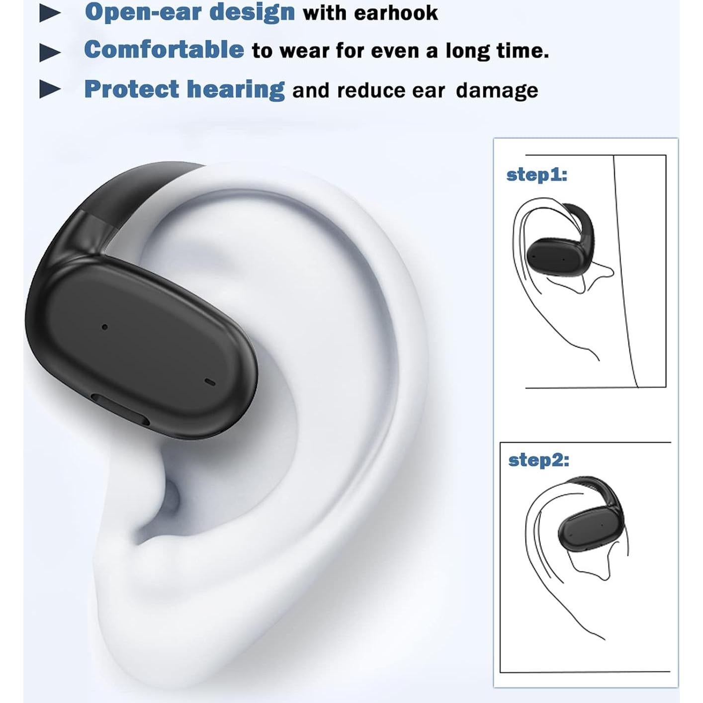 Auricular Inalámbrico Bluetooth JY76 Conducción Ósea IPX5