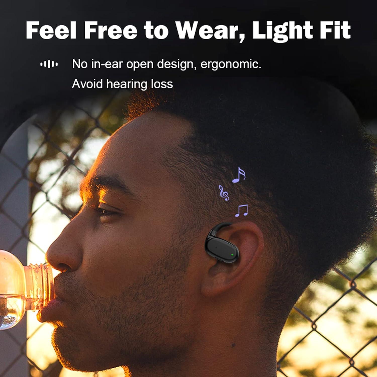 Auricular Inalámbrico Bluetooth JY76 Conducción Ósea IPX5