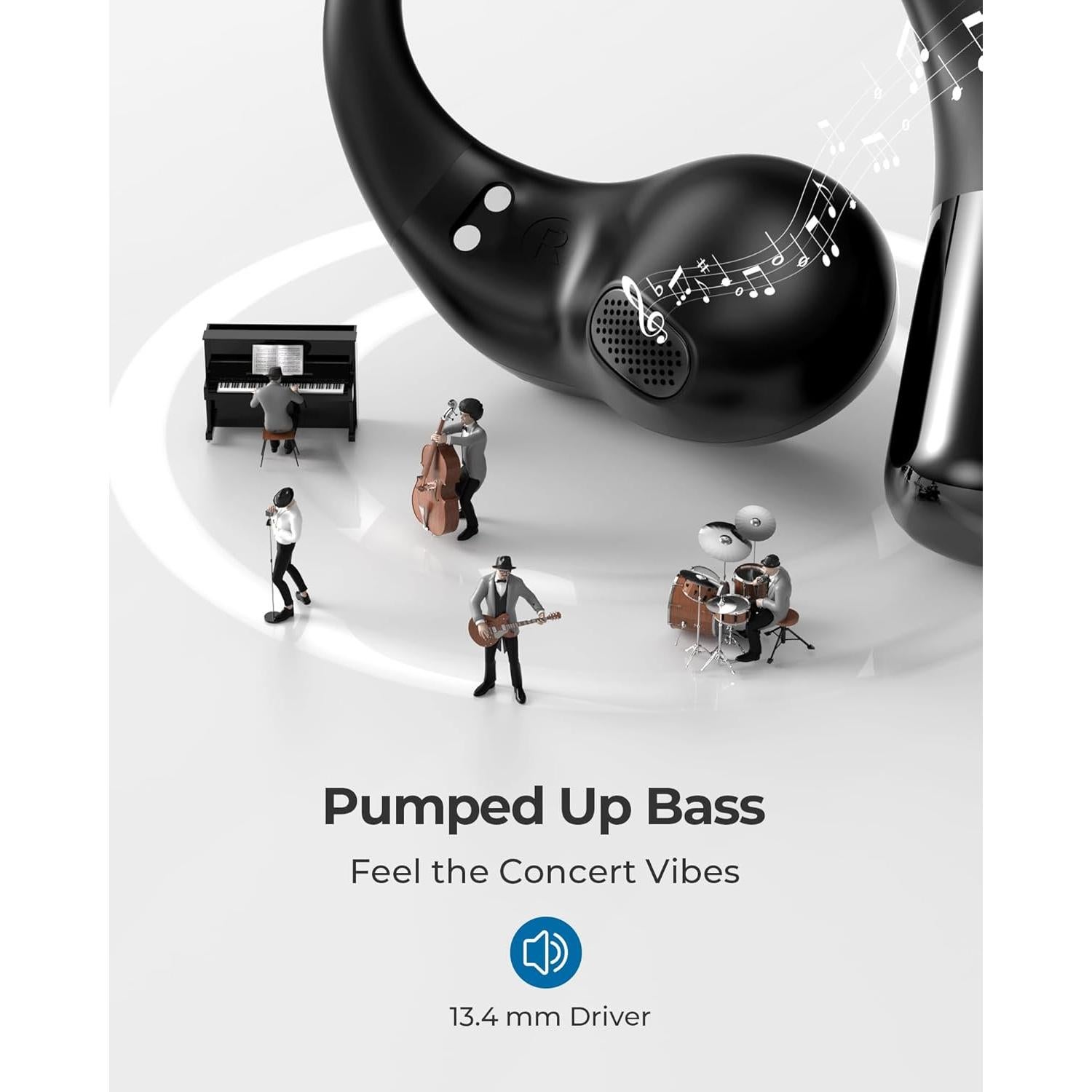 Auriculares Inalámbricos Lytmi CozyFit D1 - 30h Batería, 4 Micrófonos