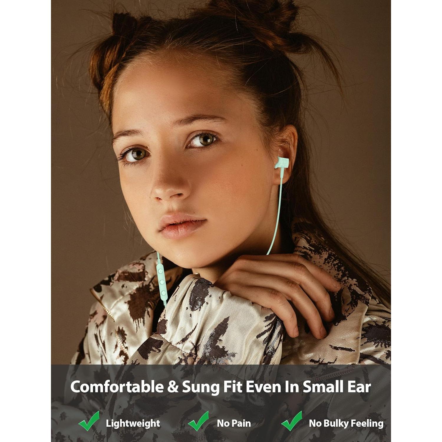 Auriculares USB C ACAGET HiFi Estéreo con Micrófono y Aislamiento