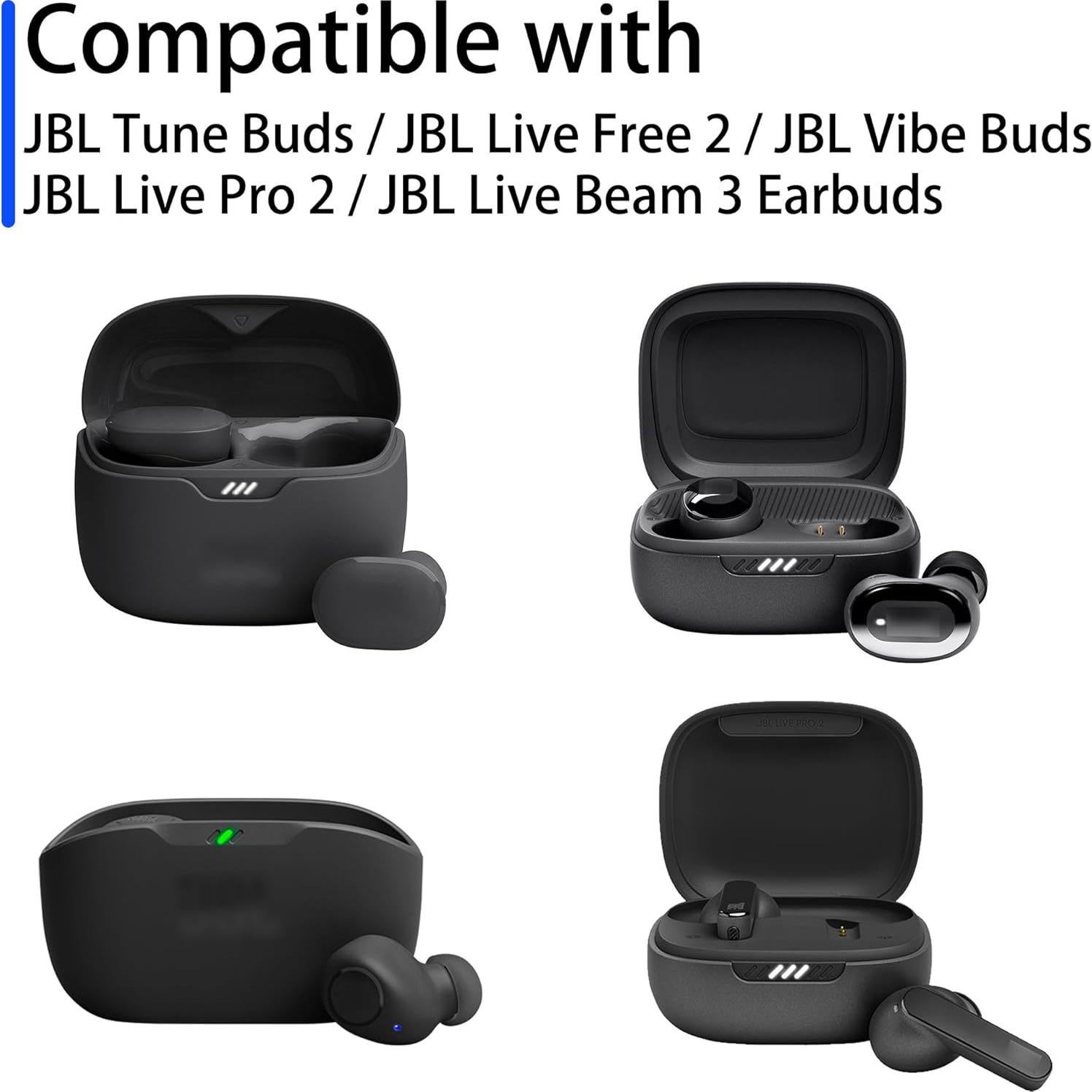 Consejos de Espuma Reemplazo para Auriculares JBL Live Pro 2, 3 Pares