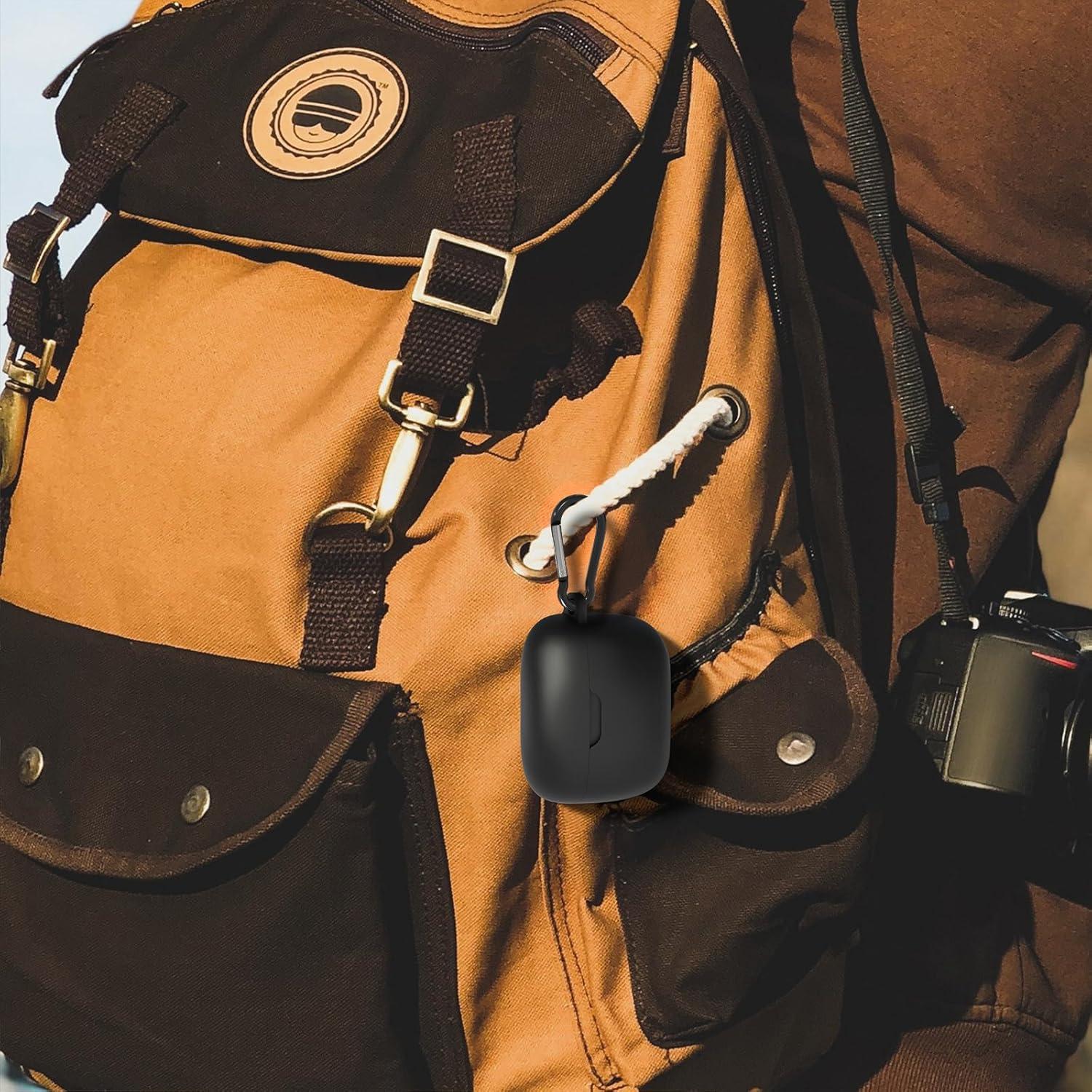 Funda de Silicona GEEKRIA para Auriculares JBL TUNE BEAM - Negro