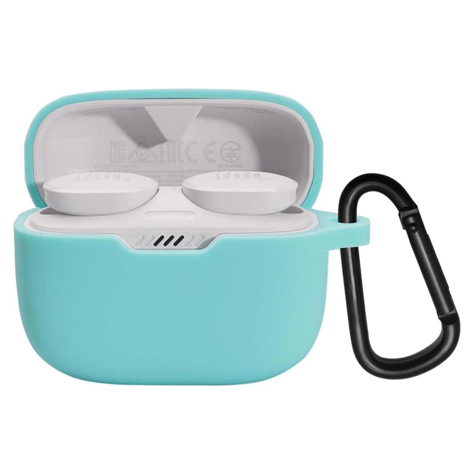 Funda de Silicona Verde Menta para Auriculares JBL Tune 230NC TWS