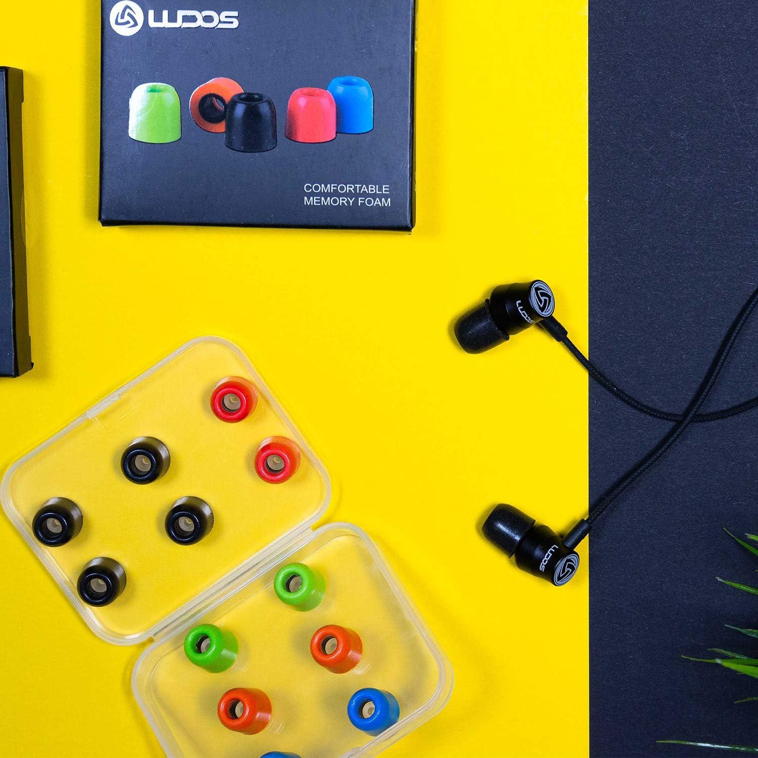 LUDOS Comfy Tapones de Espuma de Memoria 4.9mm - 6 Pares