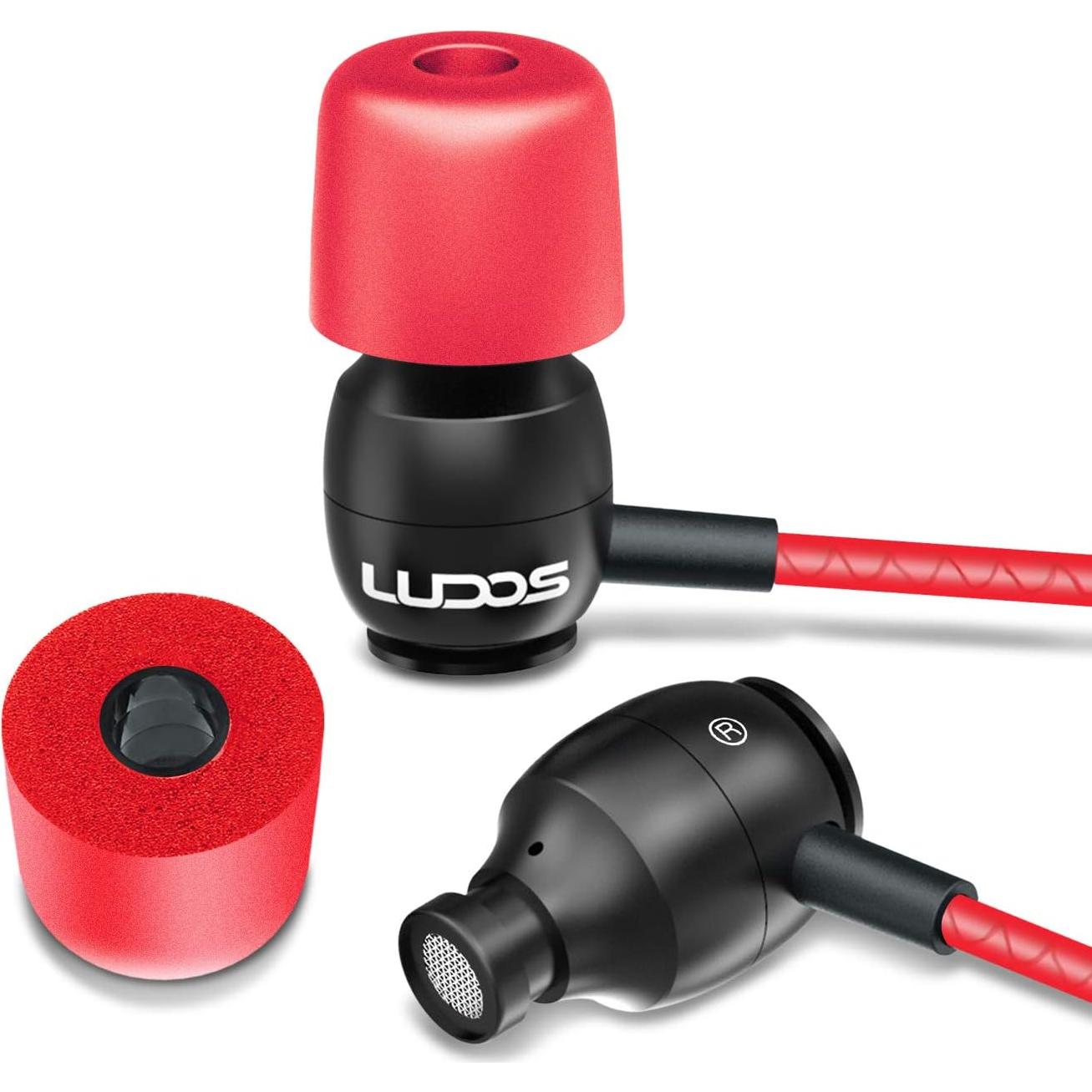 LUDOS Comfy Tapones de Espuma de Memoria 4.9mm - 6 Pares