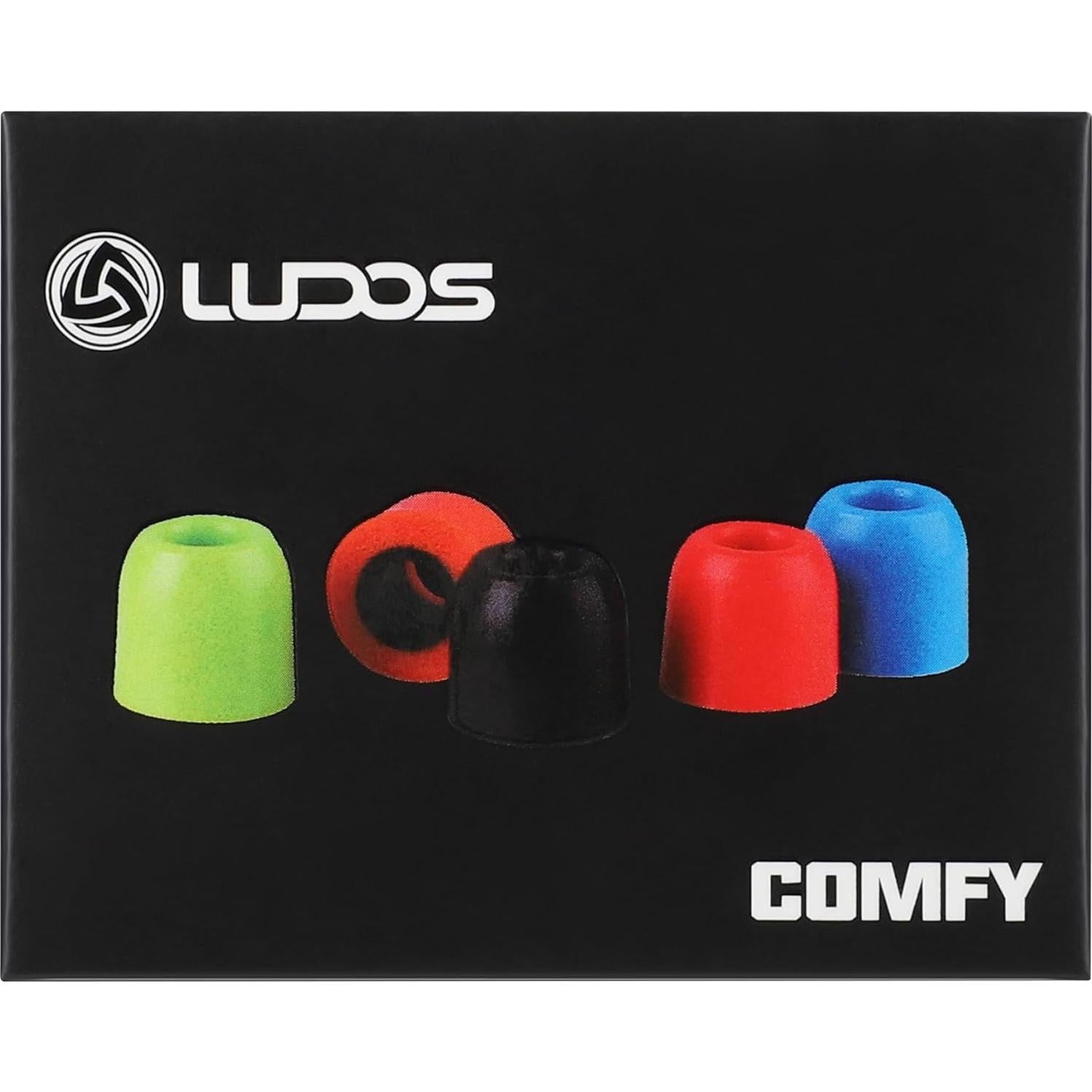 LUDOS Comfy Tapones de Espuma de Memoria 4.9mm - 6 Pares