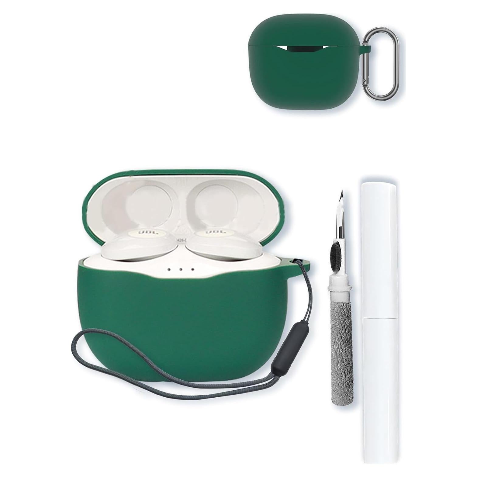 Funda de Silicona BOVUGAC para JBL Tune 120 TWS Verde