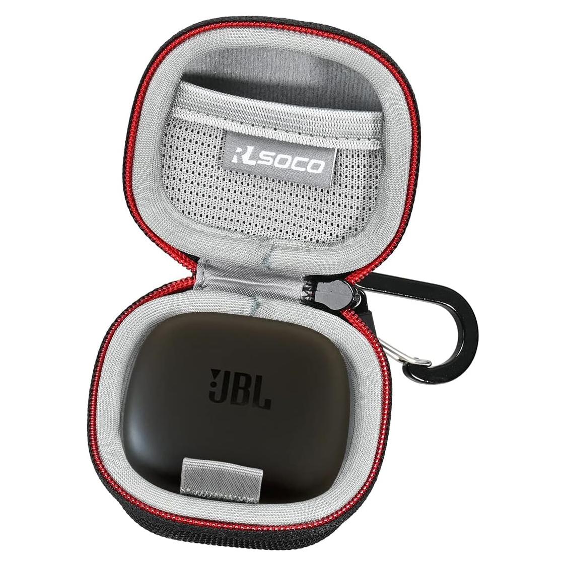 Funda RLSOCO para JBL Live Pro 2/Vibe Flex/Wave Flex - Negro