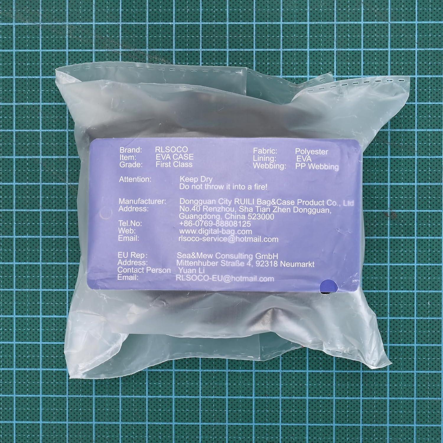 Funda RLSOCO para JBL Live Pro 2/Vibe Flex/Wave Flex - Negro