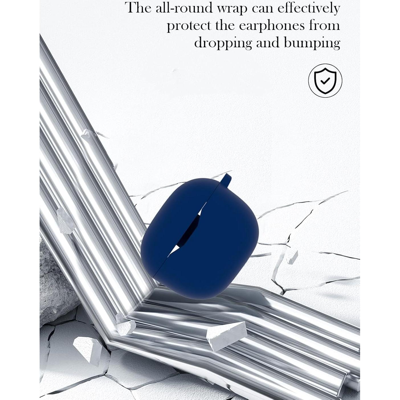 Funda de Silicona BOVUGAC para JBL Tune 120 TWS - Azul