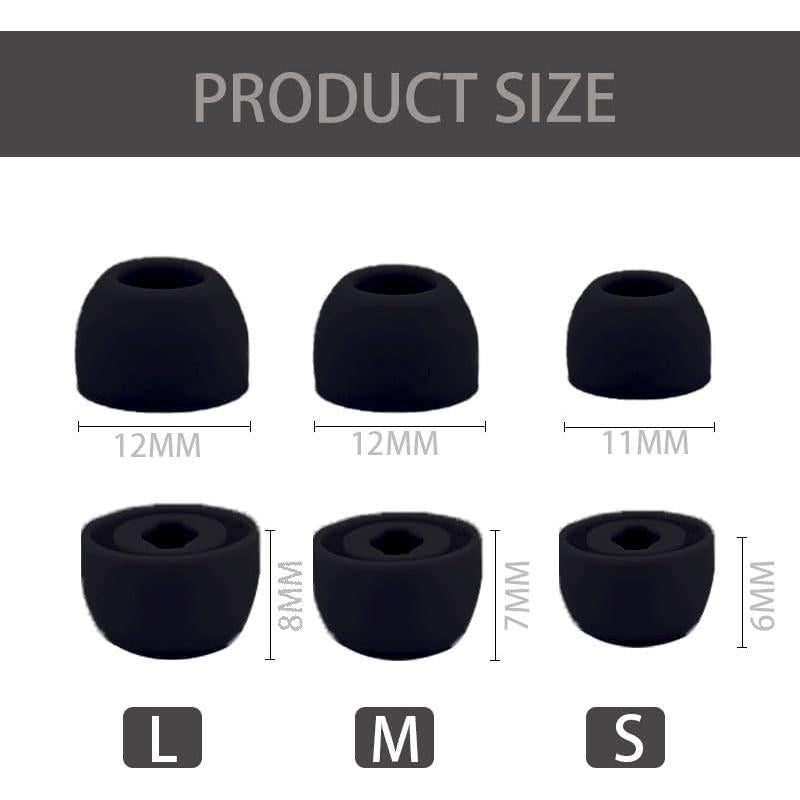 Puntas de Silicona para Auriculares Samsung Galaxy Buds Pro - 6 Pares